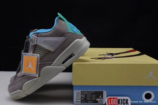 Kicked Out Shoe Store DJ5718-242 30th Retro Jordan Taupe Anniversary SP Air Haze 4 Union 0804